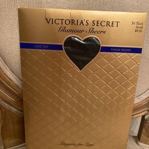 Victoria Secret Glamour Sheers Jet Black